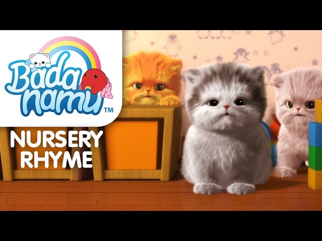 Three Little Kittens l Nursery Rhymes & Kids Songs  l ABC