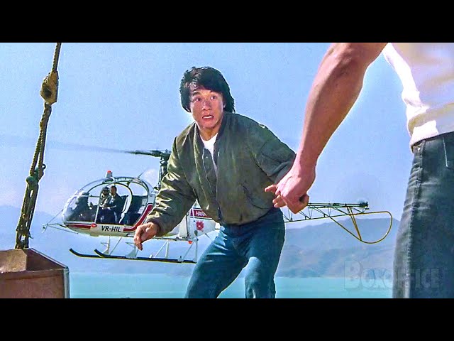 Jackie Chan's Craziest Stunts from The Protector 🌀 4K