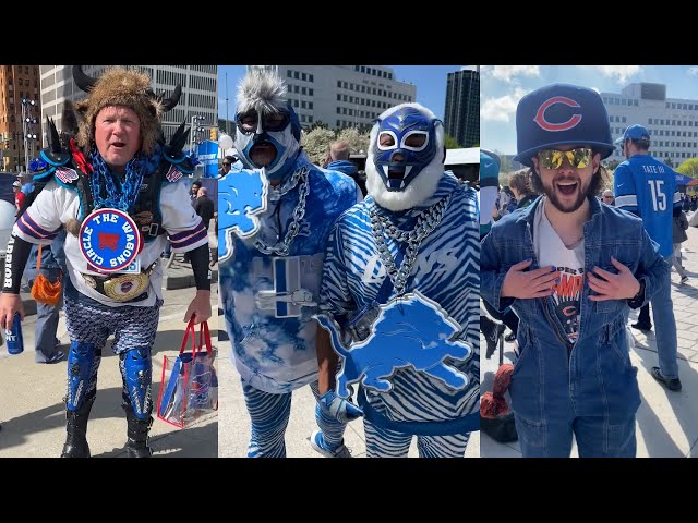 At 2024 NFL draft, fans of all 32 teams show off passion and pride in Detroit