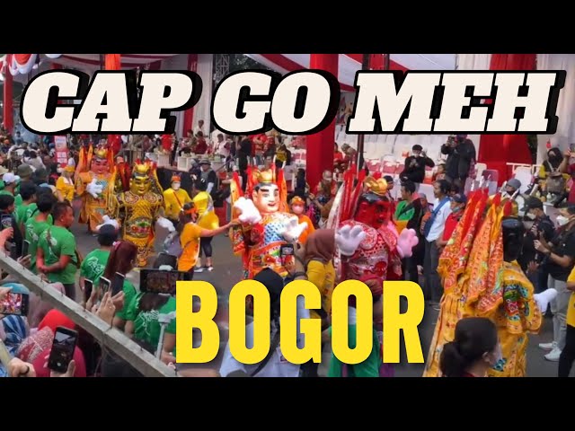 Cap Go Meh Bogor Paling Ramai se Jawa, Pawai Multi Budaya, Penonton Tumpah Ruah Berdesakan