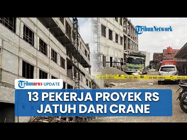 Tali Pengaman Crane Putus Sebabkan 13 Pekerja Proyek RS PKU Muhammadiyah Blora Jatuh, 3 Orang Tewas