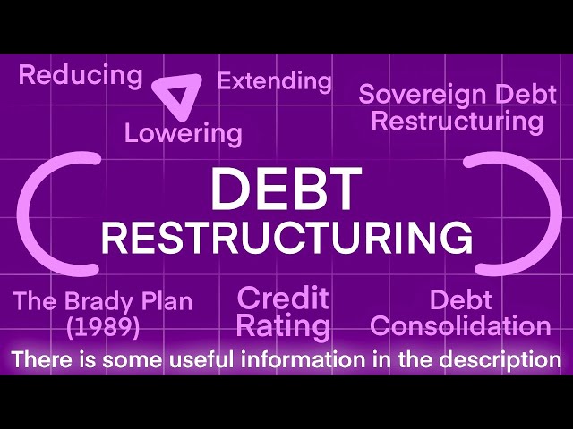 Debt Restructuring Explained: How It Helps Borrowers & Saves Economies