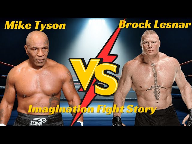 Mike Tyson🔥 vs Vs Broke Lesonar Imagination fight story | unrealistic fight story