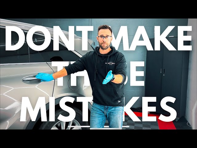 5 Mistakes I made when starting my auto detailing business