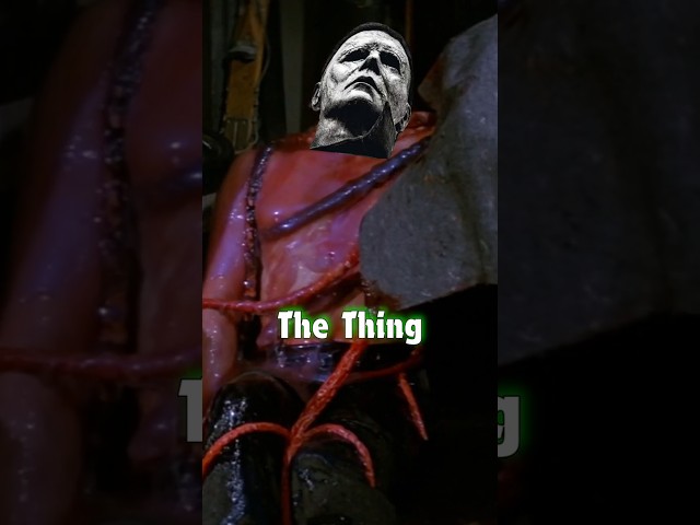 Michael Myers Fights The Thing?