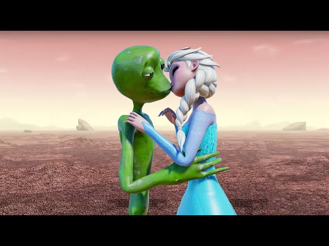 Dame tu Cosita kiss Frozen Elsa