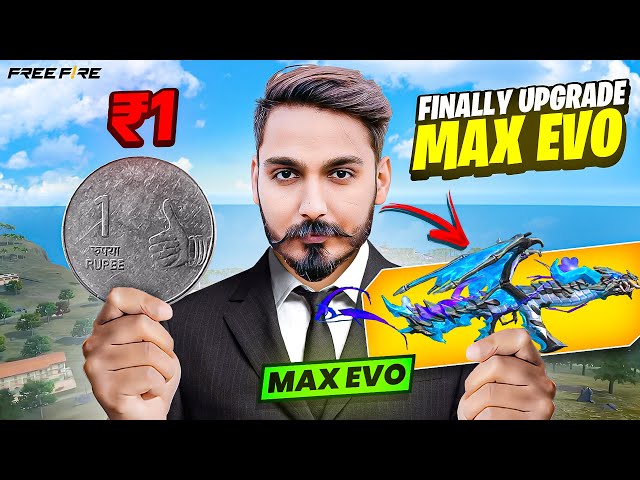 All Evo Guns Max In ₹1 Rupee 😮 Garena Free Fire