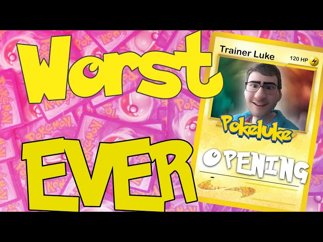 Worst Pokémon Trading Cards EVER!! | Pokeluke