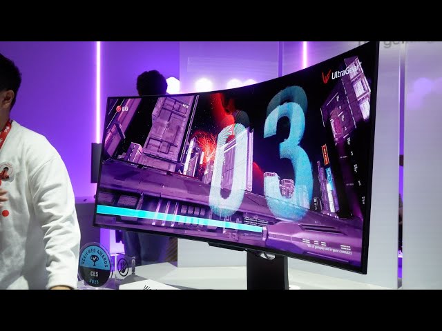 LG UltraGear 45GX990A Bendable 5K2K Gaming Monitor & Transparent 4K OLED TV