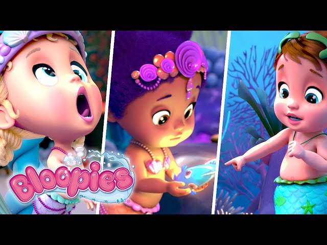 💙😁 Best FUNNY Moments 😁💙 BLOOPIES 🧜‍♂️💦 SHELLIES 🧜‍♀️💎 FAIRIES 🧚 CARTOONS for KIDS in ENGLISH