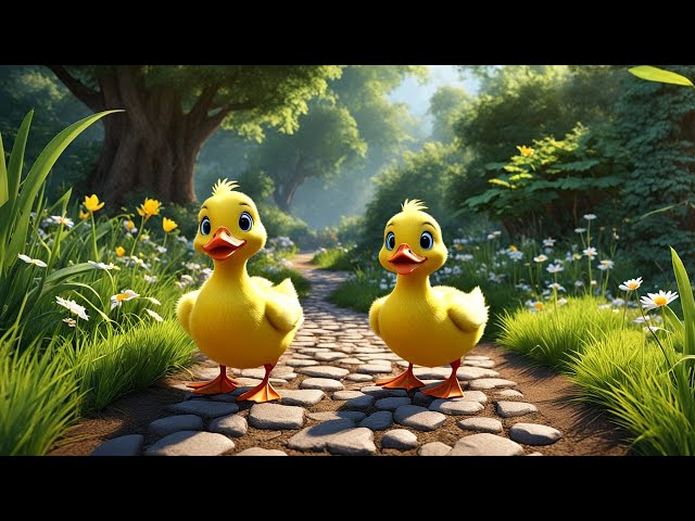 Five Little Ducks | Nursery Rhymes | Kids Songs | Fun and Learning