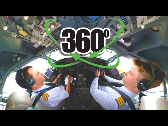 360° cockpit view | UIA B737 | Takeoff from IST Airport | Training Flight