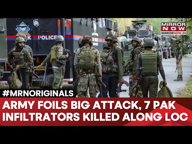 Indian Army Foils Pakistan's Attempted Attack, 7 Infiltrators Killed Along LoC, 3 Pak Army