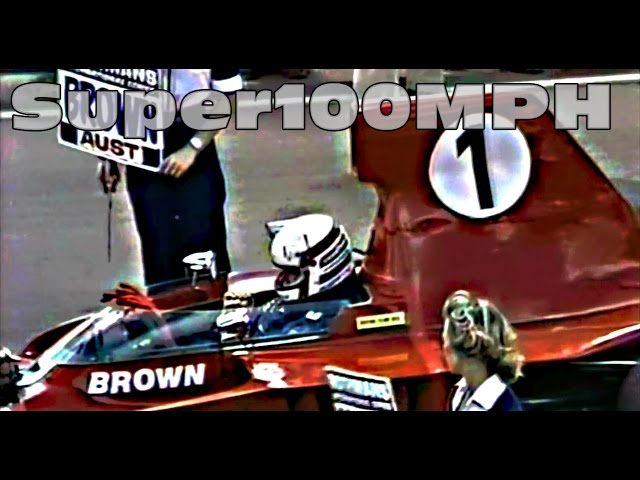 1978 ROTHMANS INTERNATIONAL SERIES R2 Adelaide