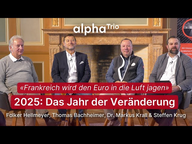 alphaTrio | Wirtschaftskrise oder Wende? | Dr. Markus Krall, Folker Hellmeyer & Thomas Bachheimer