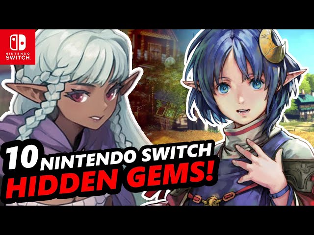 TOP 10 BEST Nintendo Switch Hidden Gems !