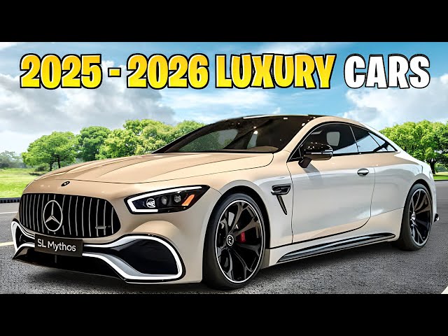 Top 10 Best Luxury Cars of 2025-2026: Stunning Designs & Ultimate Comfort