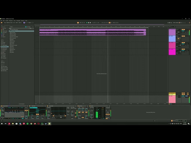 Trap on the Moon mastering chain on Ableton Live lite 12