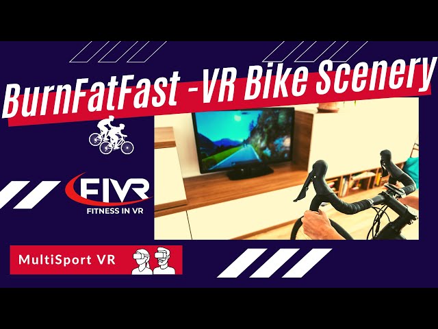 Indoor Virtual Cycling Workout MetaVerseFitness