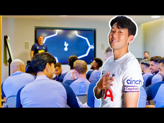 HEUNG-MIN SON IS NAMED TOTTENHAM HOTSPUR CAPTAIN // INCREDIBLE BEHIND-THE-SCENES FOOTAGE