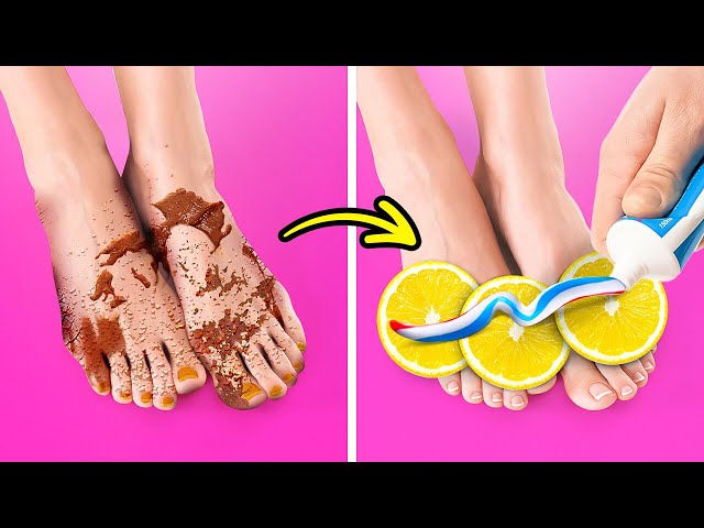 Truques incríveis de pedicure e cuidados com os pés para você economizar uma grana 🦶🏻