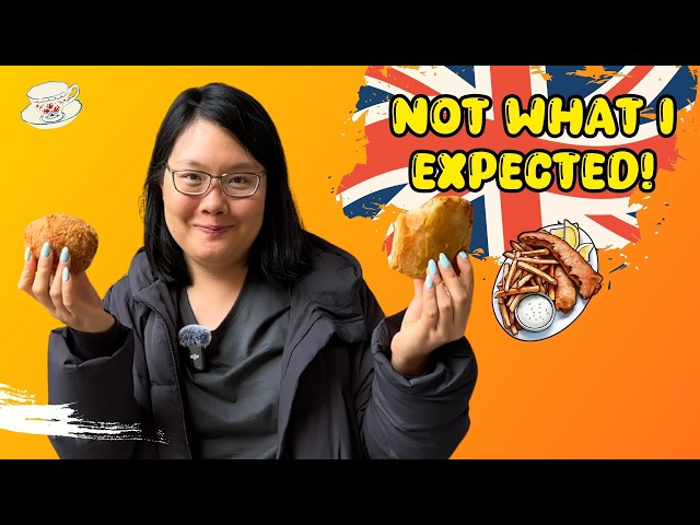 I try to eat British food for a day