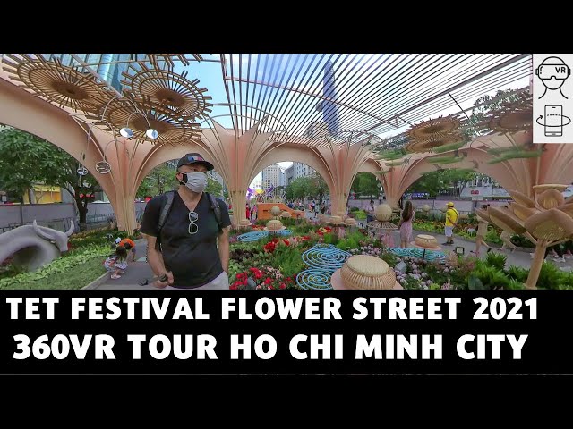 360 Vietnam Tour Nguyễn Huệ Flower Street 2021