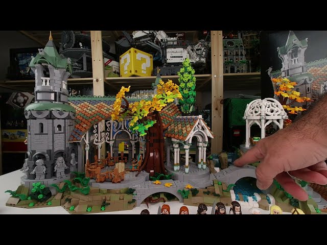 VR180 3D: Review LEGO Rivendell / Bruchtal (Herr der Ringe Set 10316)