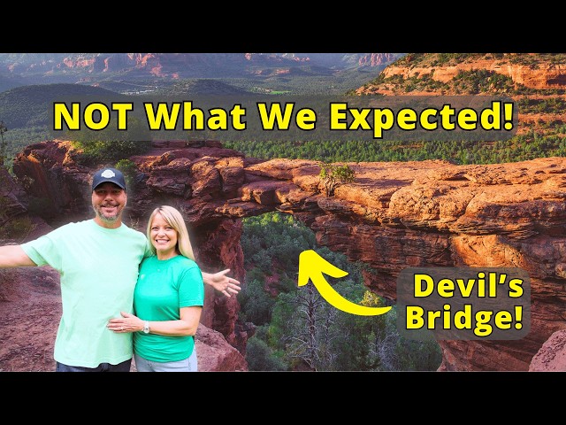 Thrilling RV Life Adventure!: Conquering Devil's Bridge in Breathtaking Sedona!