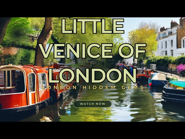 Things To Do In Little Venice In London | Hidden gems ep2