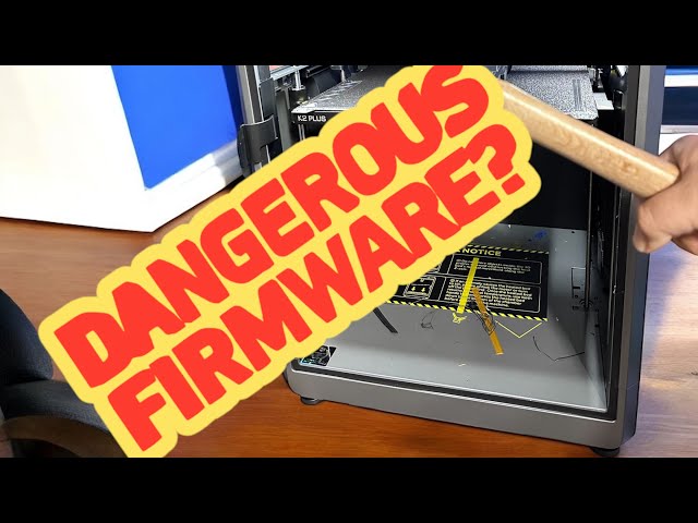 Watch this video before buying a Creality K2 Plus! Creality Firmware is borderline dangerous.