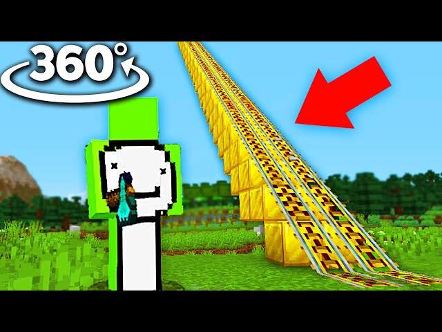 Dream Speedrun - Roller Coaster Minecraft 360°