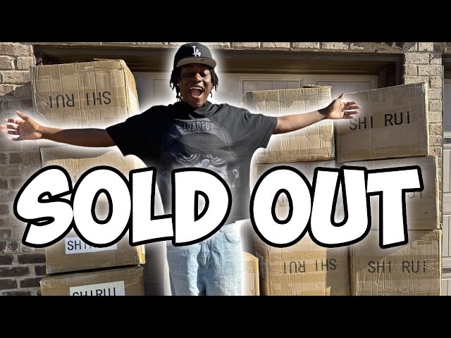 How I Sold Out Of EVERYTHING in 24 Hours With My Clothing Brand