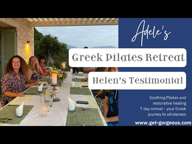 Helen's Testimonial On Our Mindful Pilates Greek Retreat #UKNo1Pilates