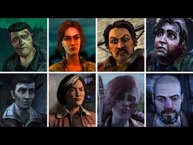 Evolution of Villain Deaths in The Walking Dead: Telltale (PC, Playstation, Xbox, Mobile)