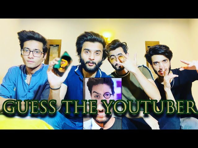 GUESS THE PAKISTANI YOU-TUBERS!!