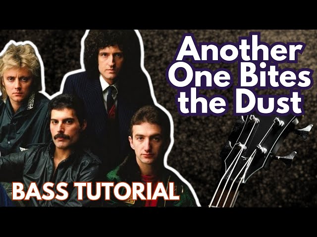 How To Play the 👑 Queen Classic 🎵 Another One Bites The Dust 🎸 Bass Guitar Tutorial ✨