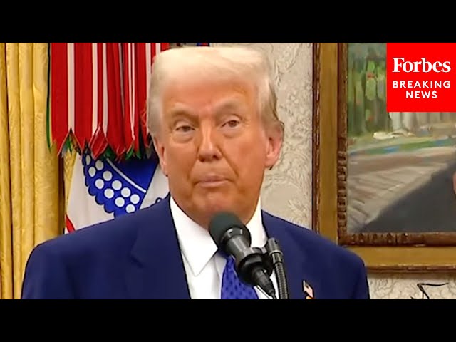 'Don't Say That': Trump Pushes Back On Reporter Saying Hegseth Comments Hurting Ukraine Negotiation