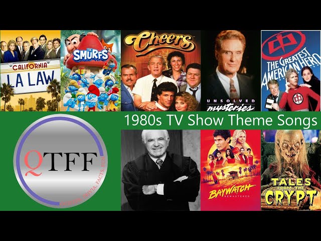 1980s Classic TV Show Theme Songs Trivia Quiz / Television Challenge