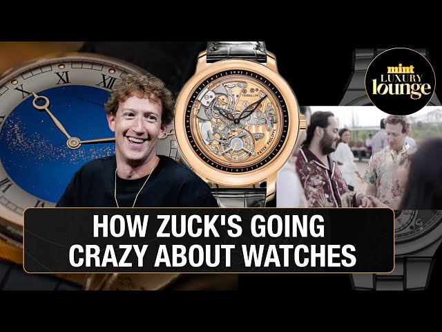 Mark Zuckerberg Admiring Anant Ambani's Watch Went Viral, Now He's Built Quite A Collection Himself!