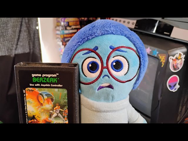 Sadness's New Atari Stream !!! 💙🕹️ #disney #insideout #sadness #atari2600