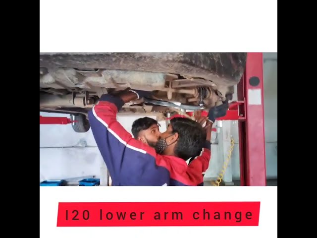 i20 lower arm change surya Tech