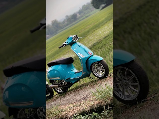 Cinematic Vespa Sprint S #vespaindonesia #vespamatic #viralvideo #shorts #subscribe #vespasprint150