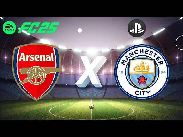 Premier League FC25 | Arsenal x City | Gameplay | 4k HDR | 120HZ