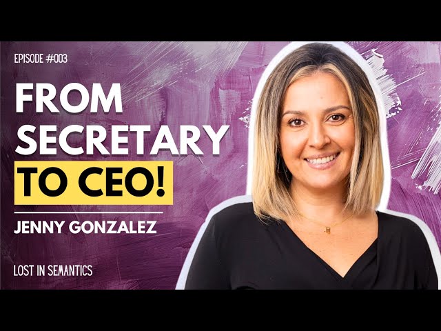 The art of sales & climbing the career ladder - Jenny Gonzalez