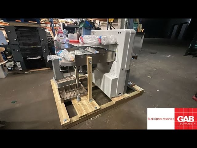 Polar 78 ES guillotine   Pre-shipment inspection by Gab Supplies Ltd   2002