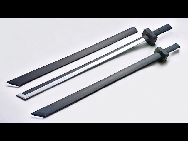 How To Make Paper Ninja Sword with Sheath | Paper Katana Making | पेपर से तलवार बनाना सीखें ।