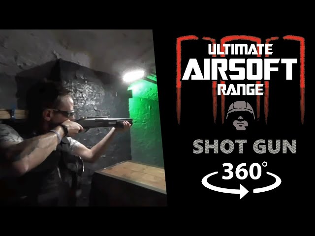 Ultimate Airsoft Range Shot Gun 360 Video