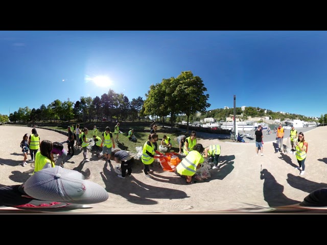 World clean up day - Lyon -  Confluence -  le tri