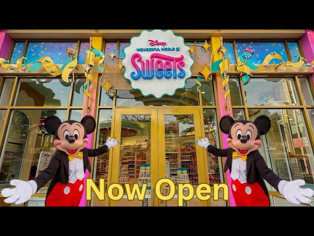 Downtown Disney Wonderful World of Sweets POV Walkthrough